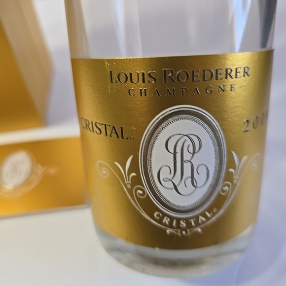 Cristal Champagne 2009 Louis Roederer Bottle (empty no cork) With Box,Pamphlet - Picture 4 of 15